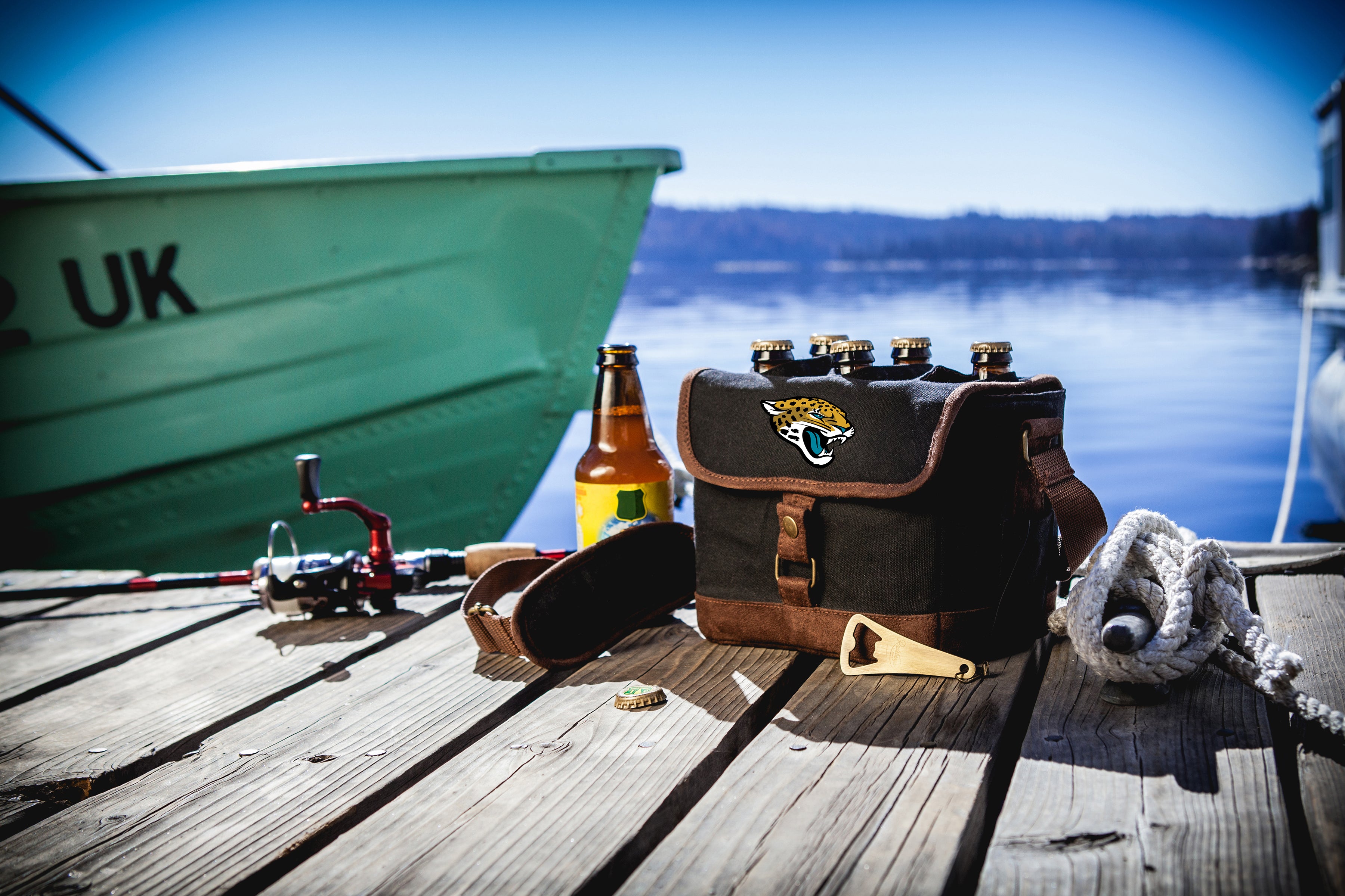 Jacksonville Jaguars - Beer Caddy Cooler Tote with Opener