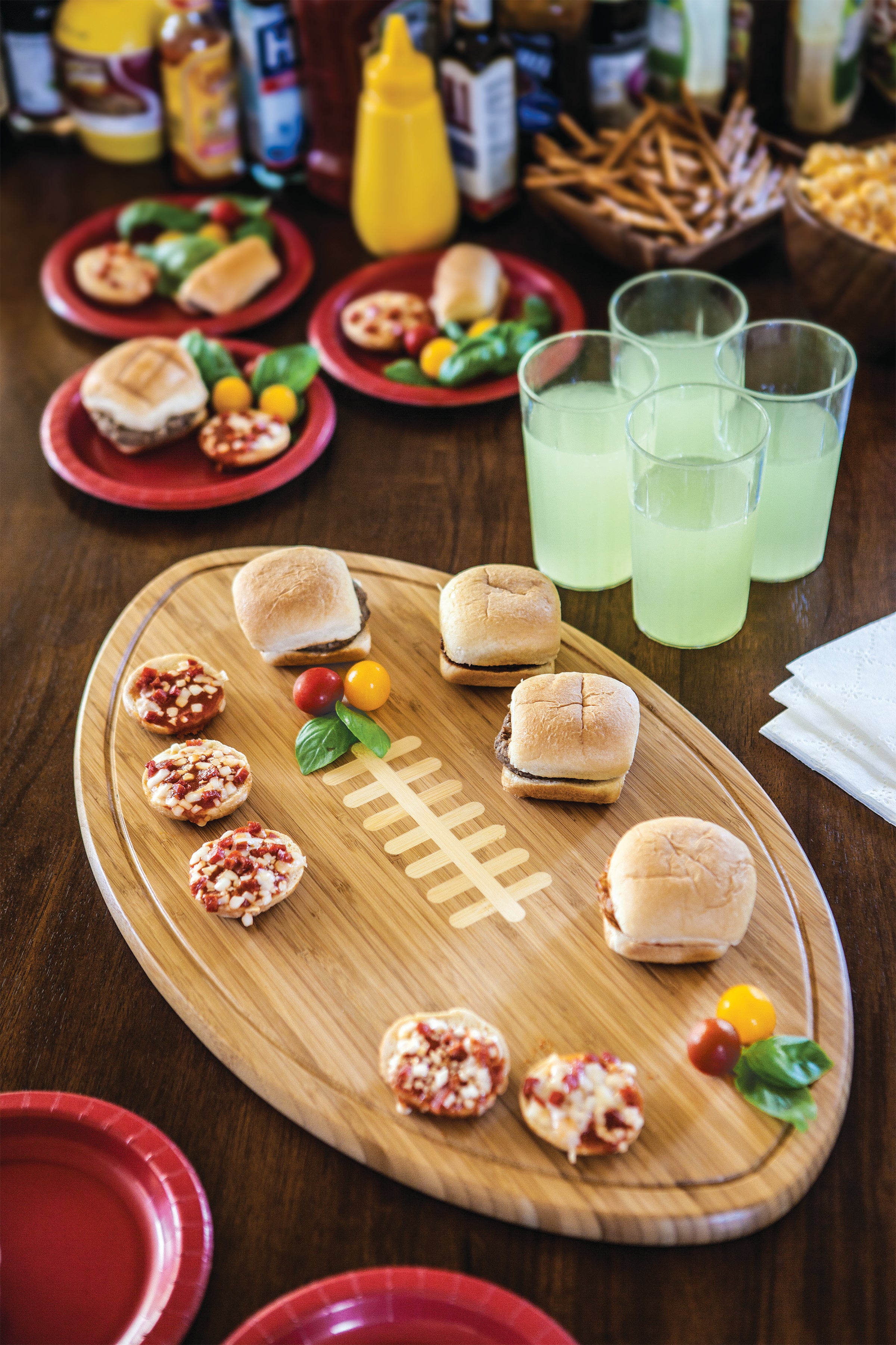 Wyoming Cowboys - Kickoff Football Cutting Board & Serving Tray