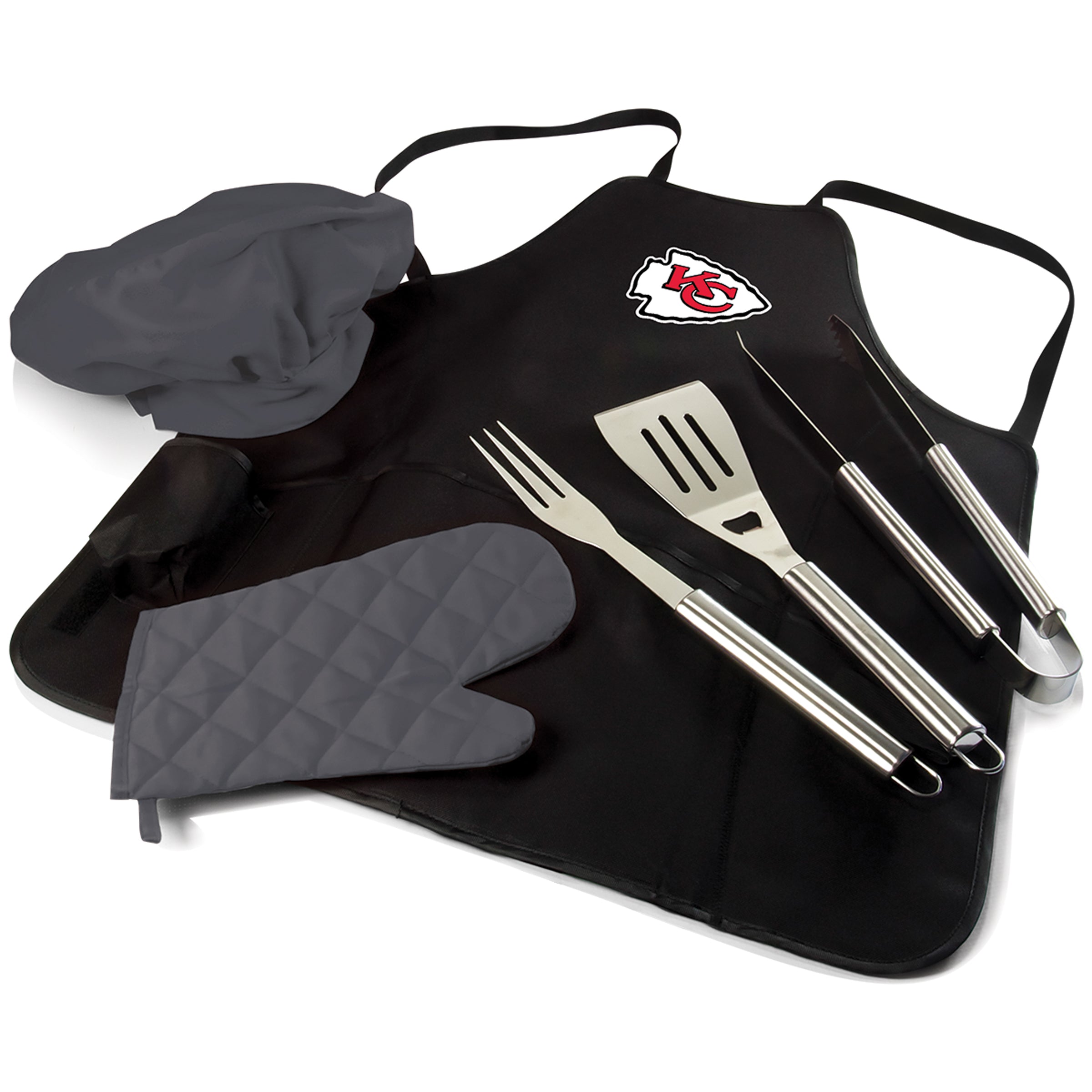 Kansas City Chiefs - BBQ Apron Tote Pro Grill Set