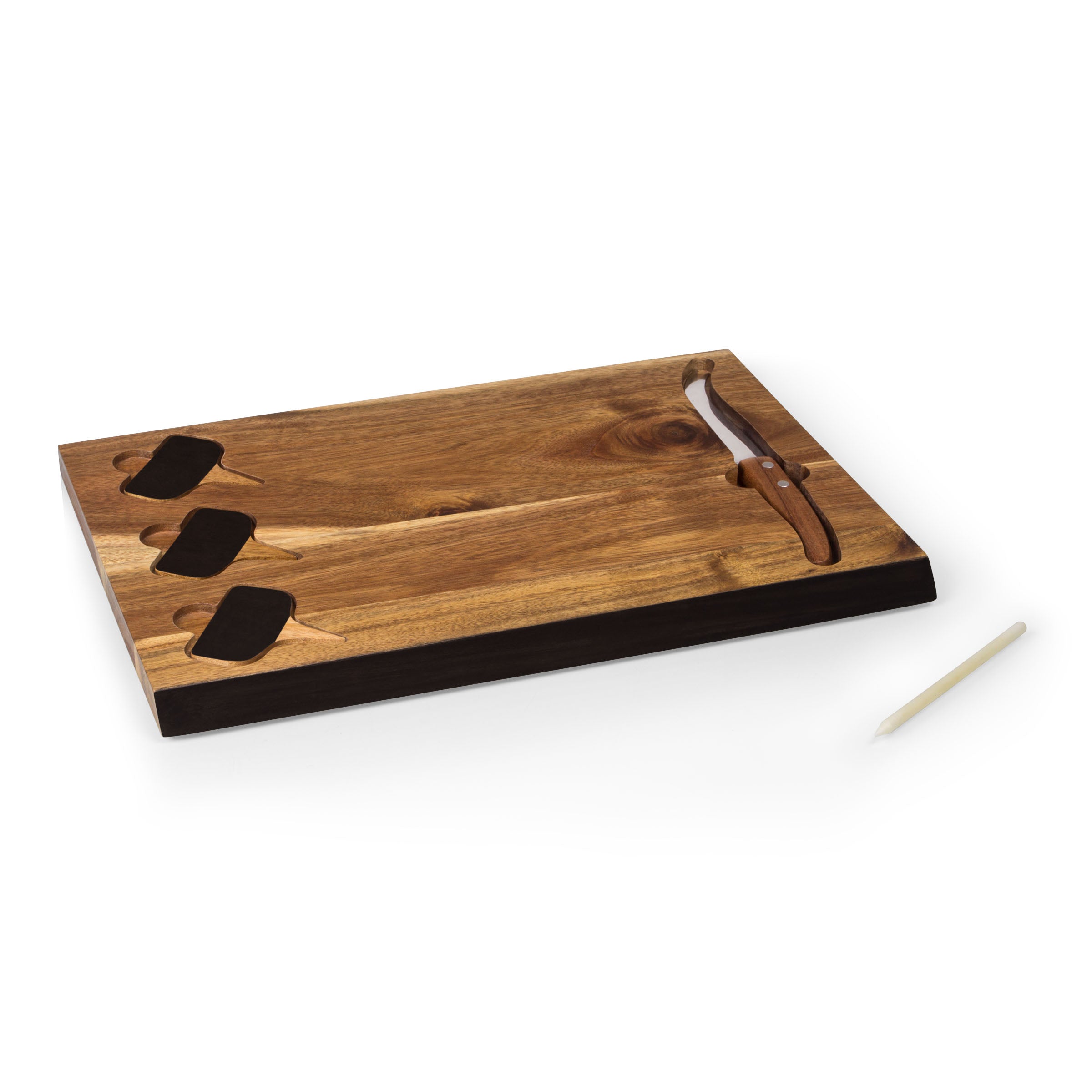 St. Louis Cardinals - Delio Acacia Cheese Cutting Board & Tools Set