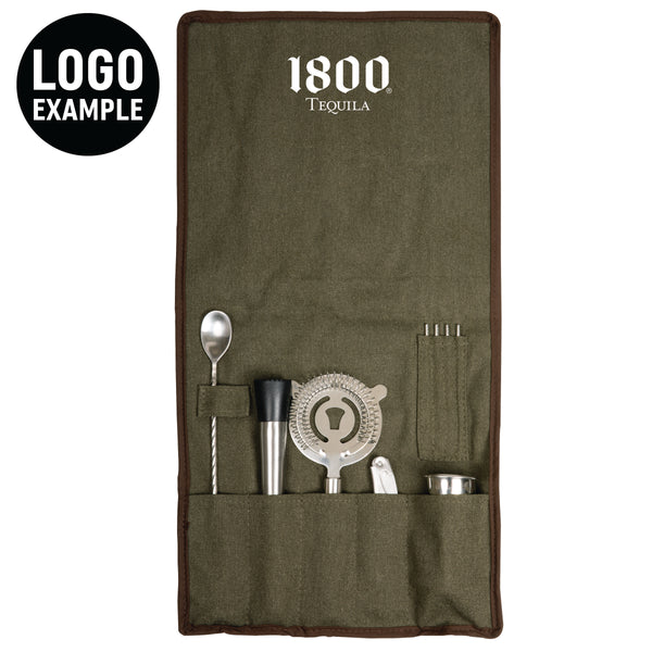 10-Piece Bar Tool Roll Up Kit
