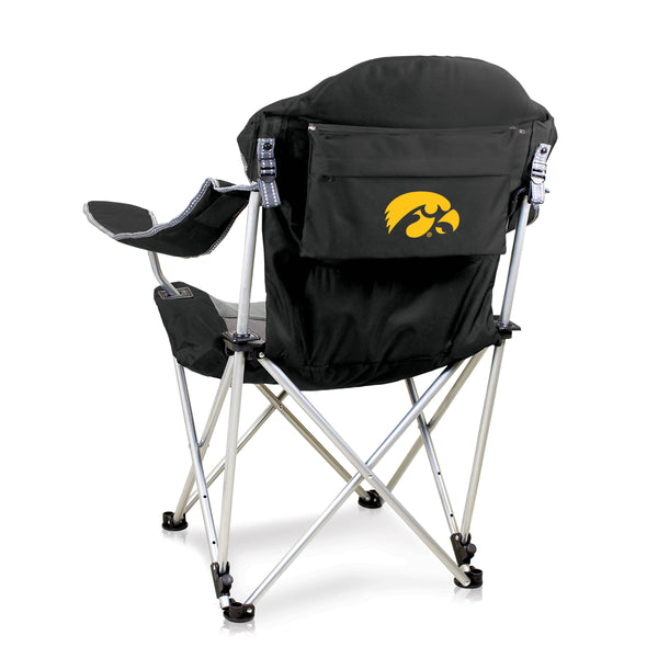 Iowa Hawkeyes - Reclining Camp Chair