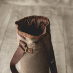 Waxed Canvas Wine Tote