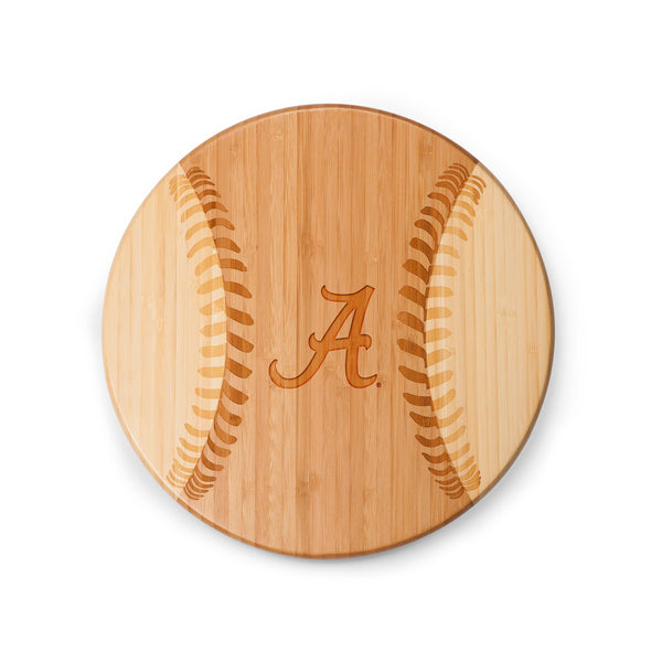Alabama Crimson Tide - Home Run! Baseball Cutting Board & Serving Tray