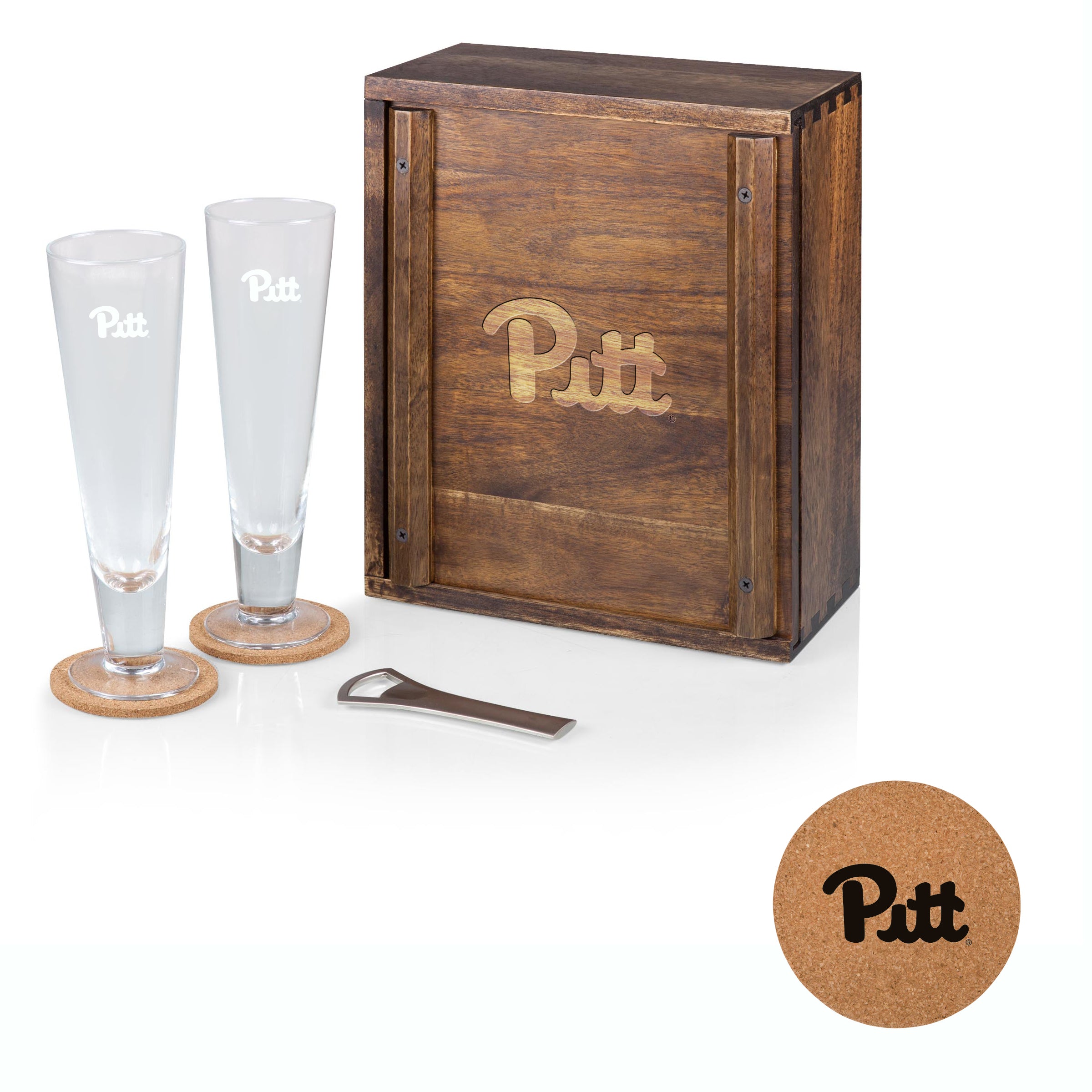 Pittsburgh Panthers - Pilsner Beer Glass Gift Set