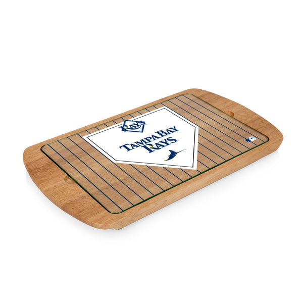 Tampa Bay Rays - Billboard Glass Top Serving Tray