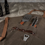 Denver Broncos - BBQ Apron with Tools & Bottle Opener