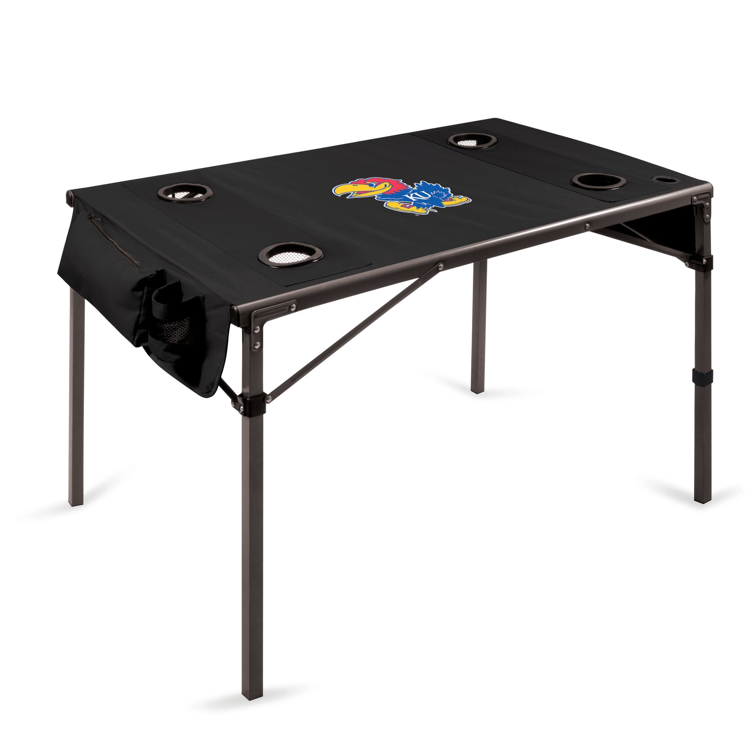 Kansas Jayhawks - Travel Table Portable Folding Table