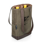 Baltimore Orioles - 2 Bottle Insulated Wine Cooler Bag