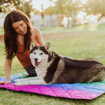 Miami Marlins - Vista Outdoor Picnic Blanket & Tote