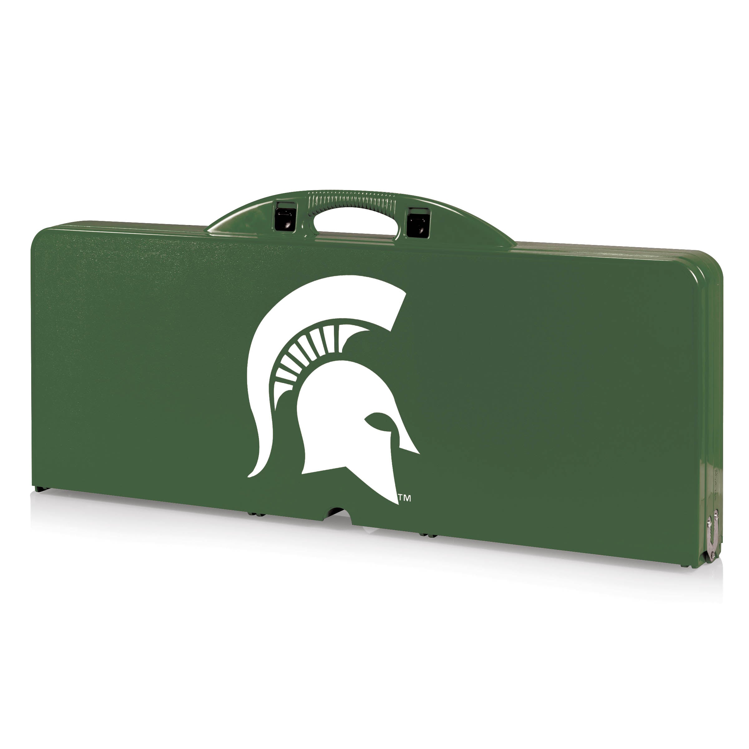 Michigan State Spartans - Picnic Table Portable Folding Table with Seats