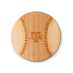 Texas A&M Aggies - Home Run! Baseball Cutting Board & Serving Tray