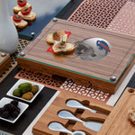 Buffalo Bills - Concerto Glass Top Cheese Cutting Board & Tools Set