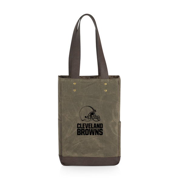 Cleveland Browns - 2 Bottle Insulated Wine Cooler Bag