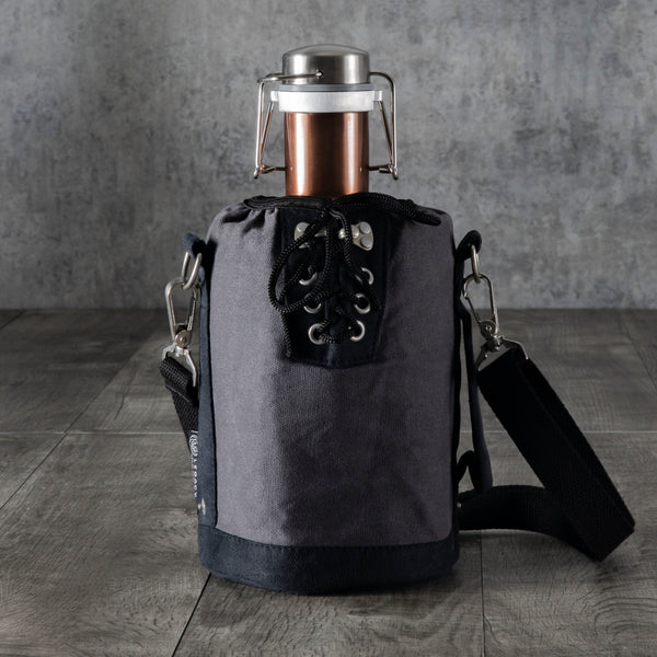 Insulated Growler Tote with Copper 64 oz. Stainless Steel Growler