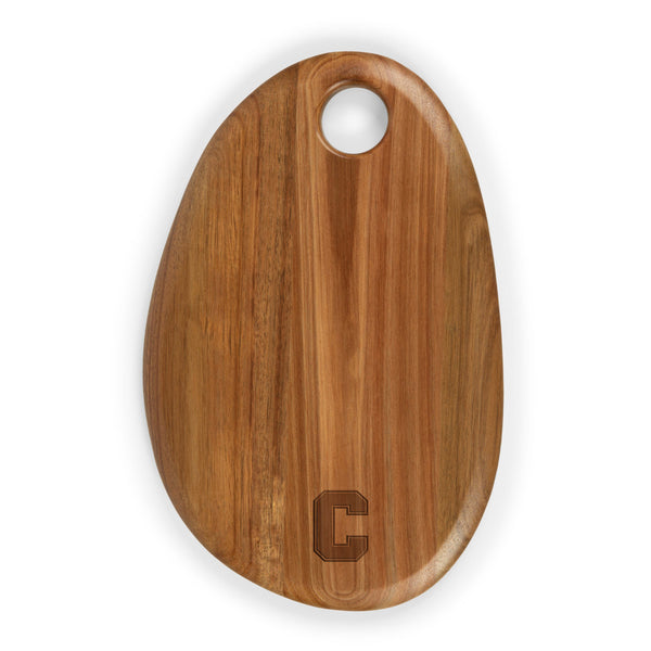 Cornell Big Red - Pebble Shaped Acacia Serving Board 15" x 10"