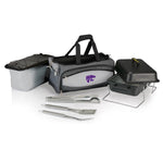 Kansas State Wildcats - Buccaneer Portable Charcoal Grill & Cooler Tote