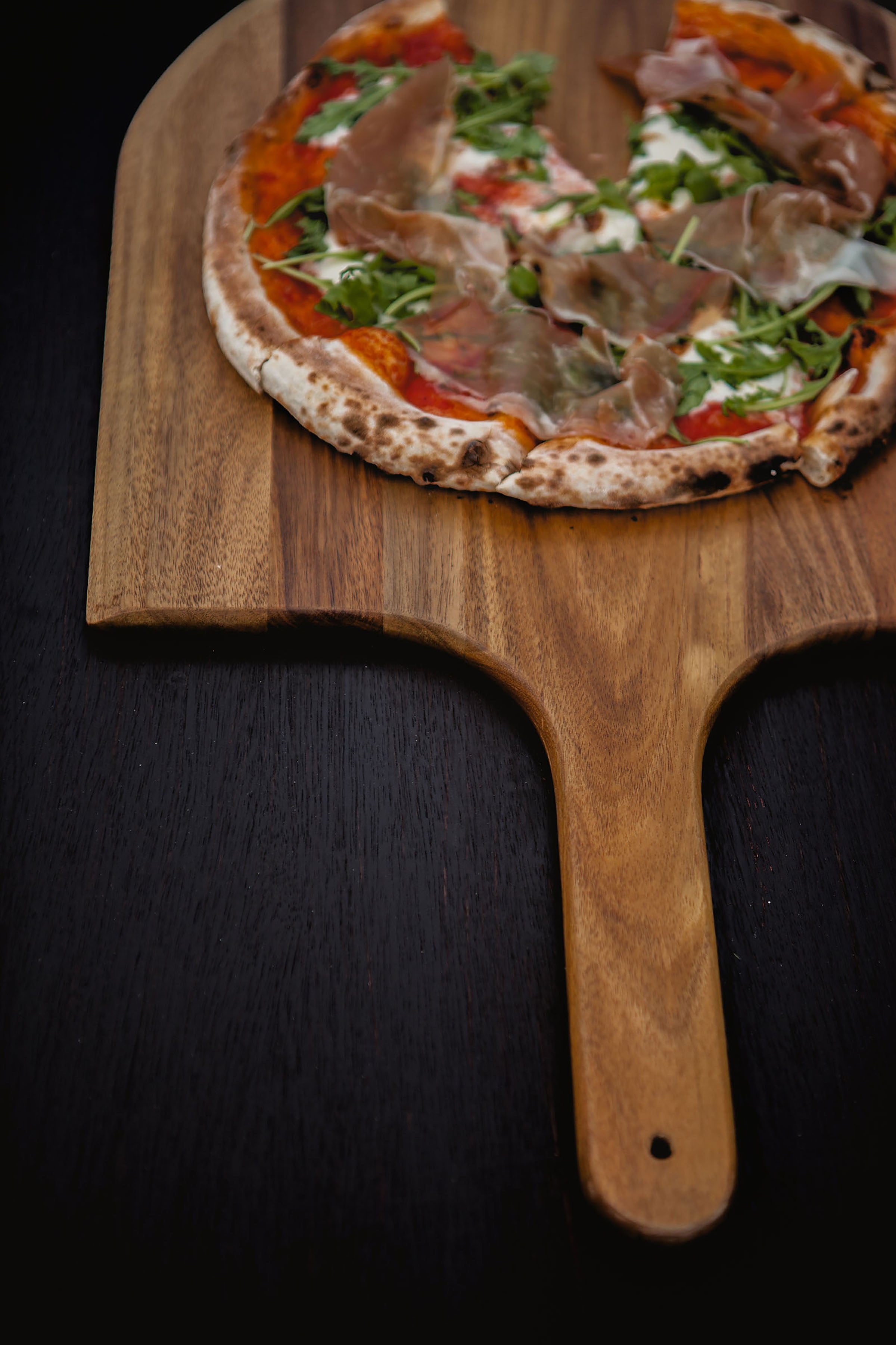App State Mountaineers - Acacia Pizza Peel Serving Paddle