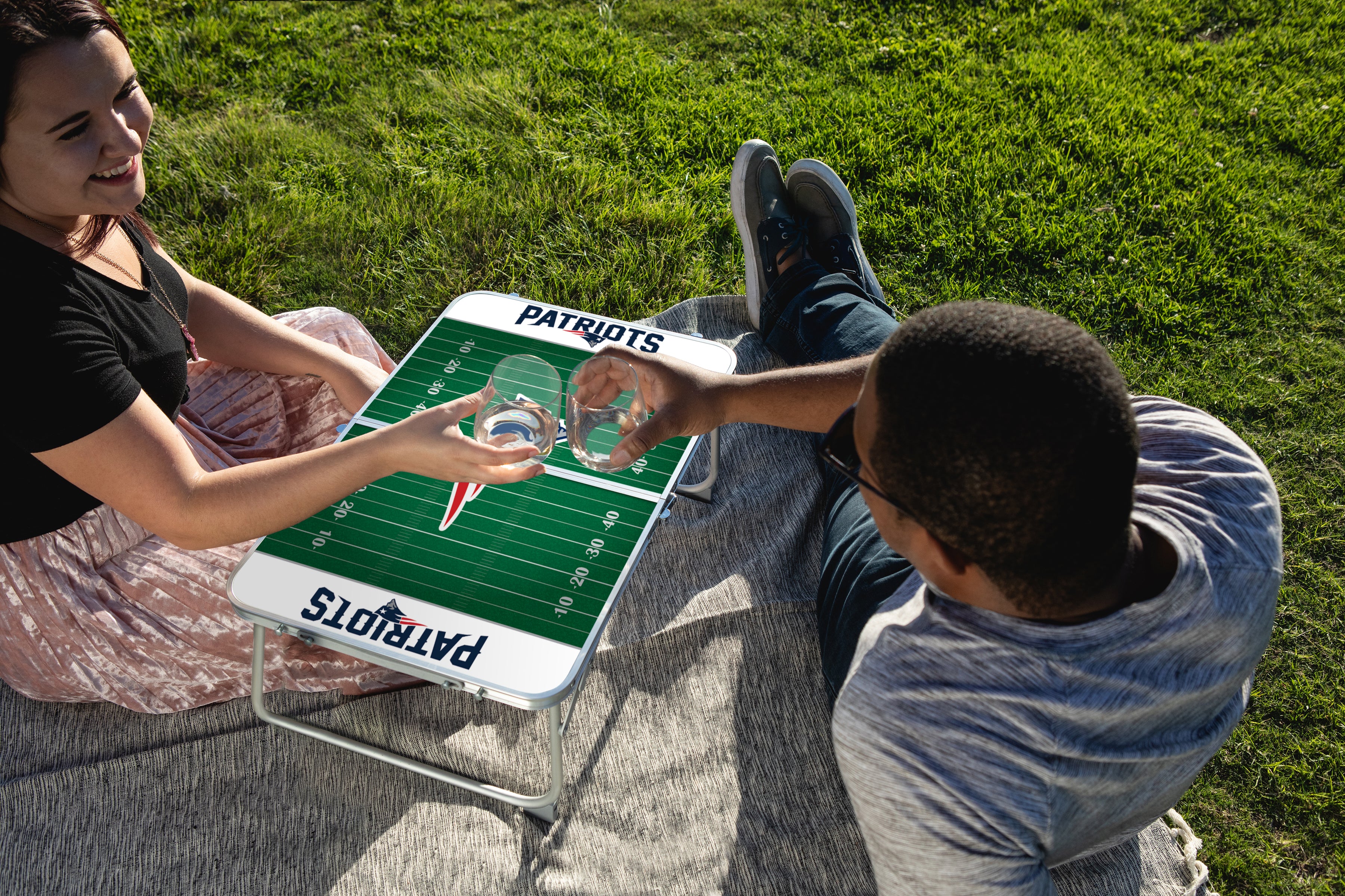 New England Patriots - Concert Table Mini Portable Table