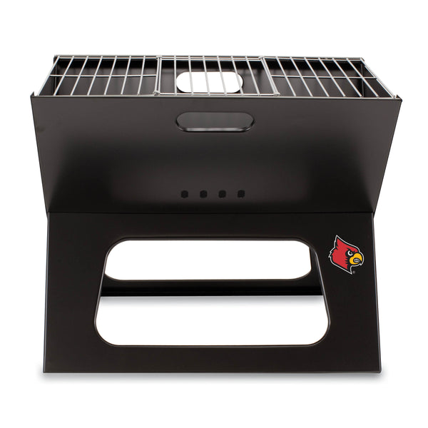 Louisville Cardinals - X-Grill Portable Charcoal BBQ Grill