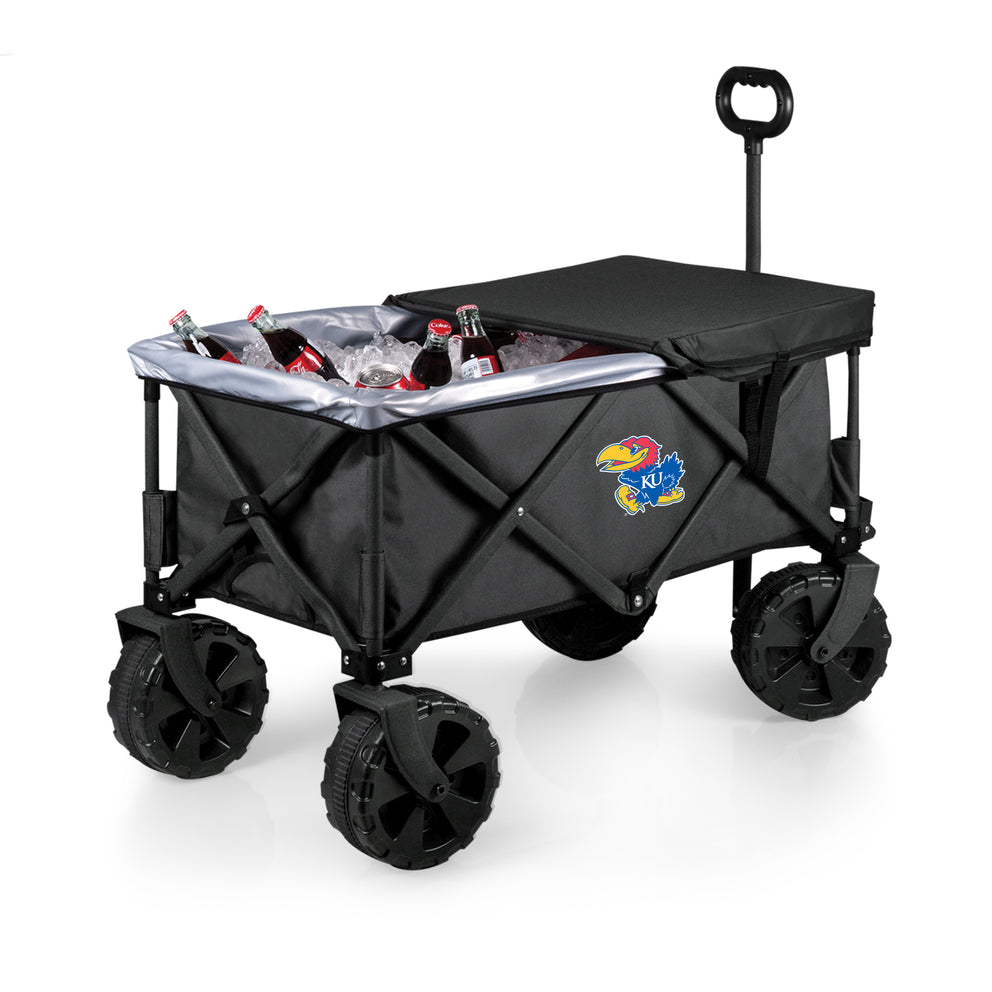 Kansas Jayhawks - Adventure Wagon Elite All-Terrain Portable Utility Wagon