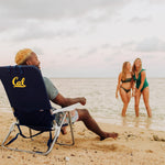 Cal Bears - Monaco Reclining Beach Backpack Chair