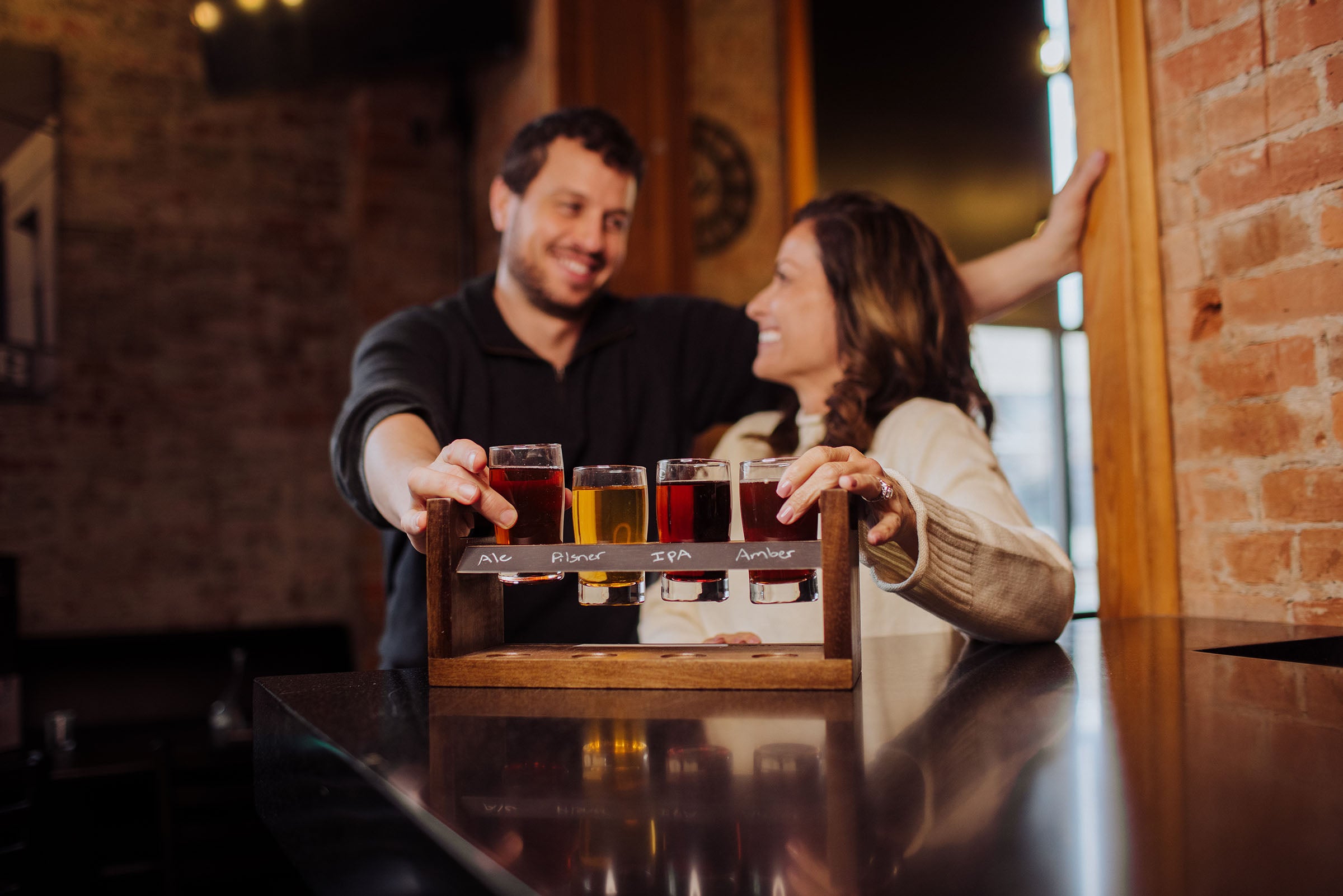 New Orleans Saints - Craft Beer Flight Beverage Sampler