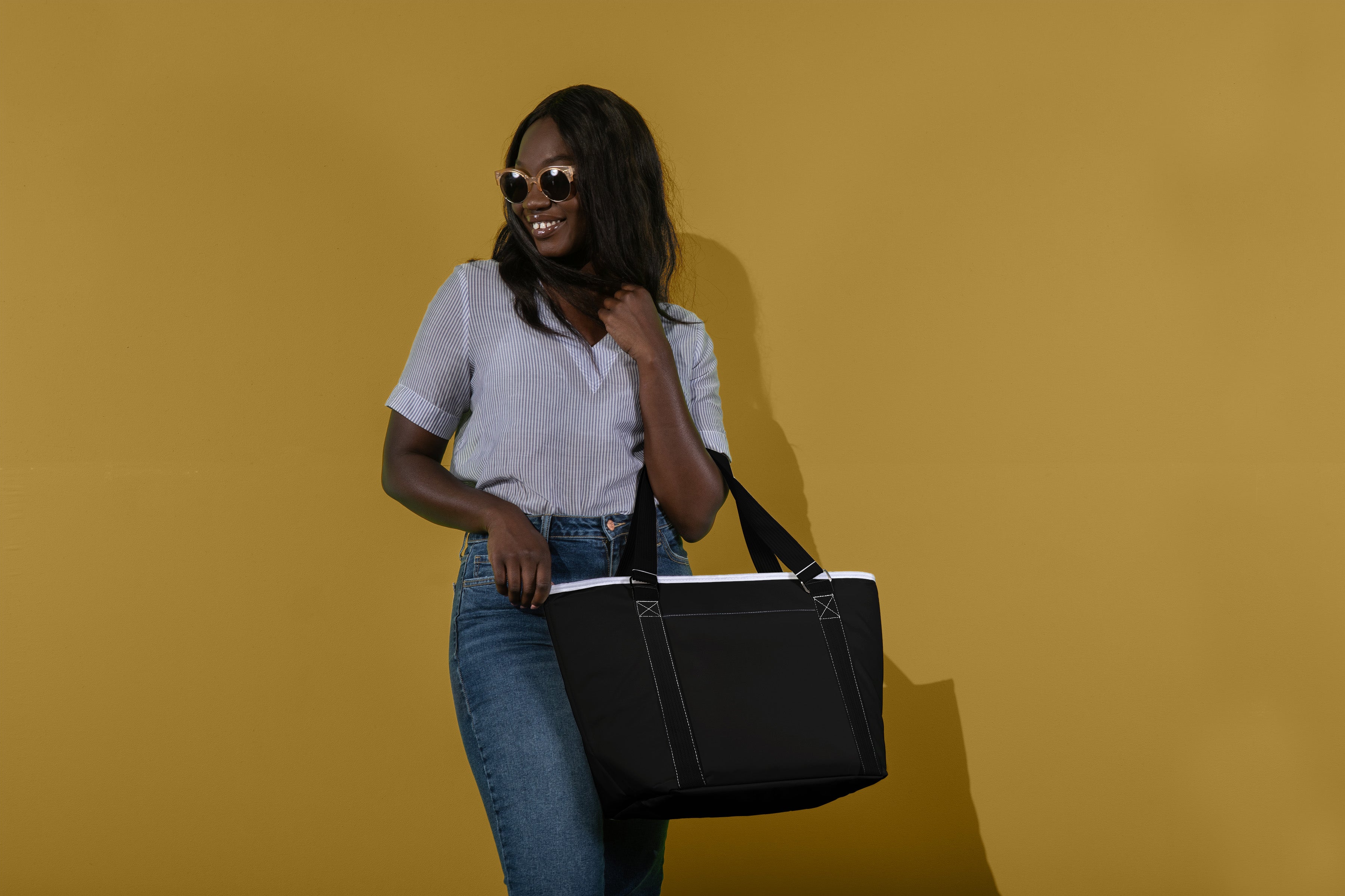 PICNIC TIME NHL Montero Tote Cooler Bag, Termica Morbida, Borsa da Picnic, Unisex, Nero, 11.8 x 6.3 x 12.6 PICNIC TIME NHL Montero Tote Cooler Bag, Termica Morbida, Borsa da Picnic, Unisex, Nero, 11.8 x 6.3 x 12.6