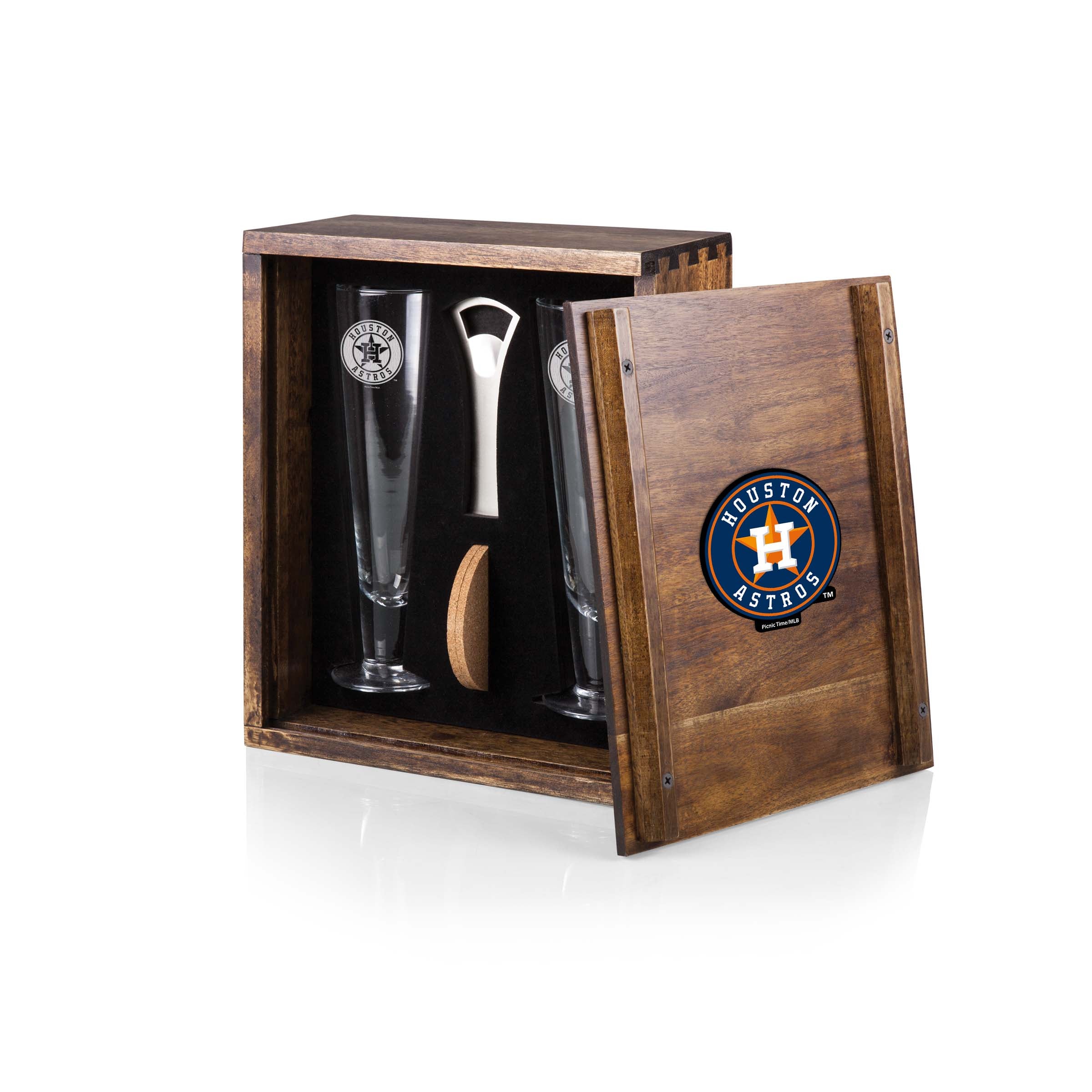 Houston Astros - Pilsner Beer Glass Gift Set