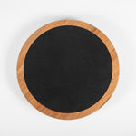 Los Angeles Rams - Insignia Acacia and Slate Serving Board with Cheese Tools
