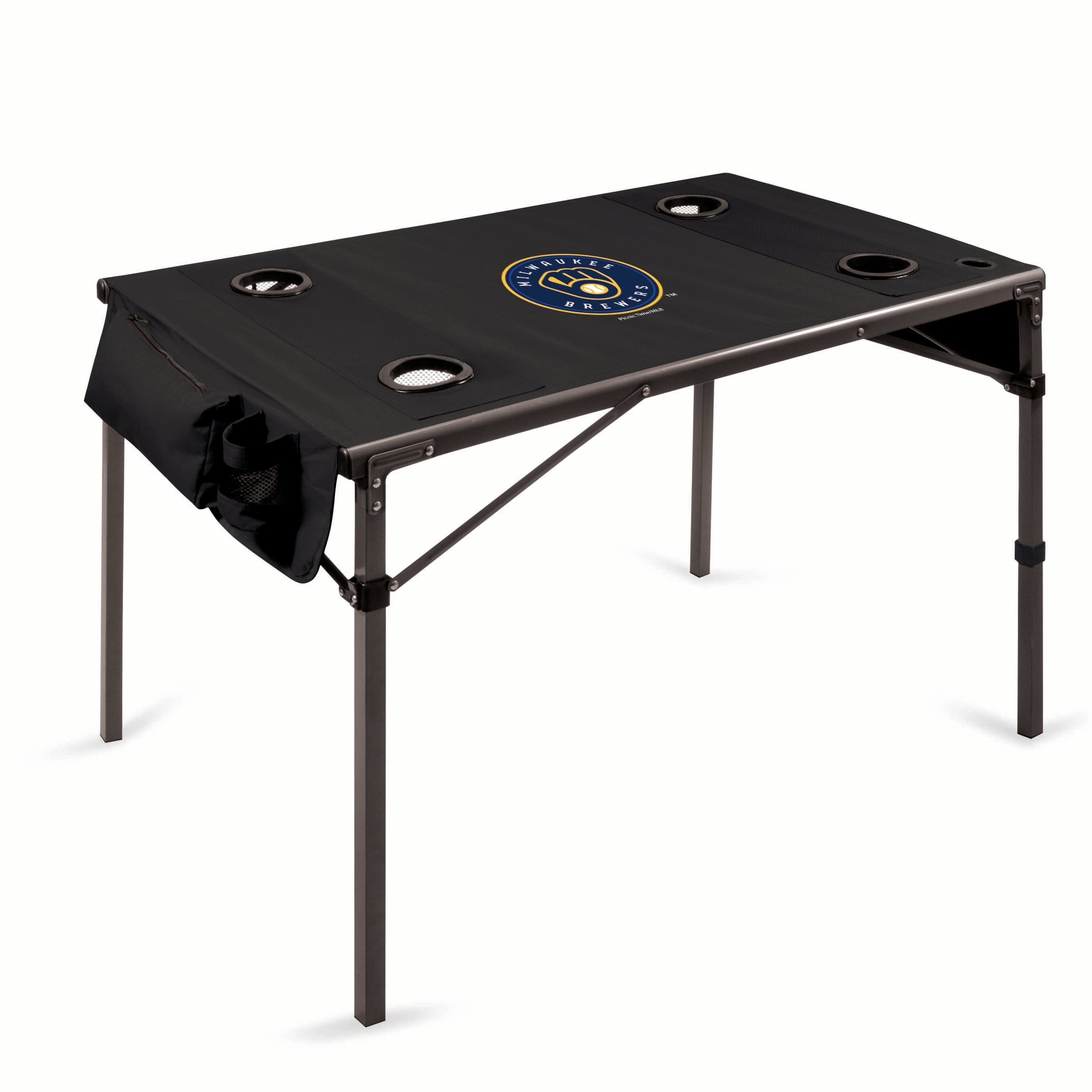 Milwaukee Brewers - Travel Table Portable Folding Table