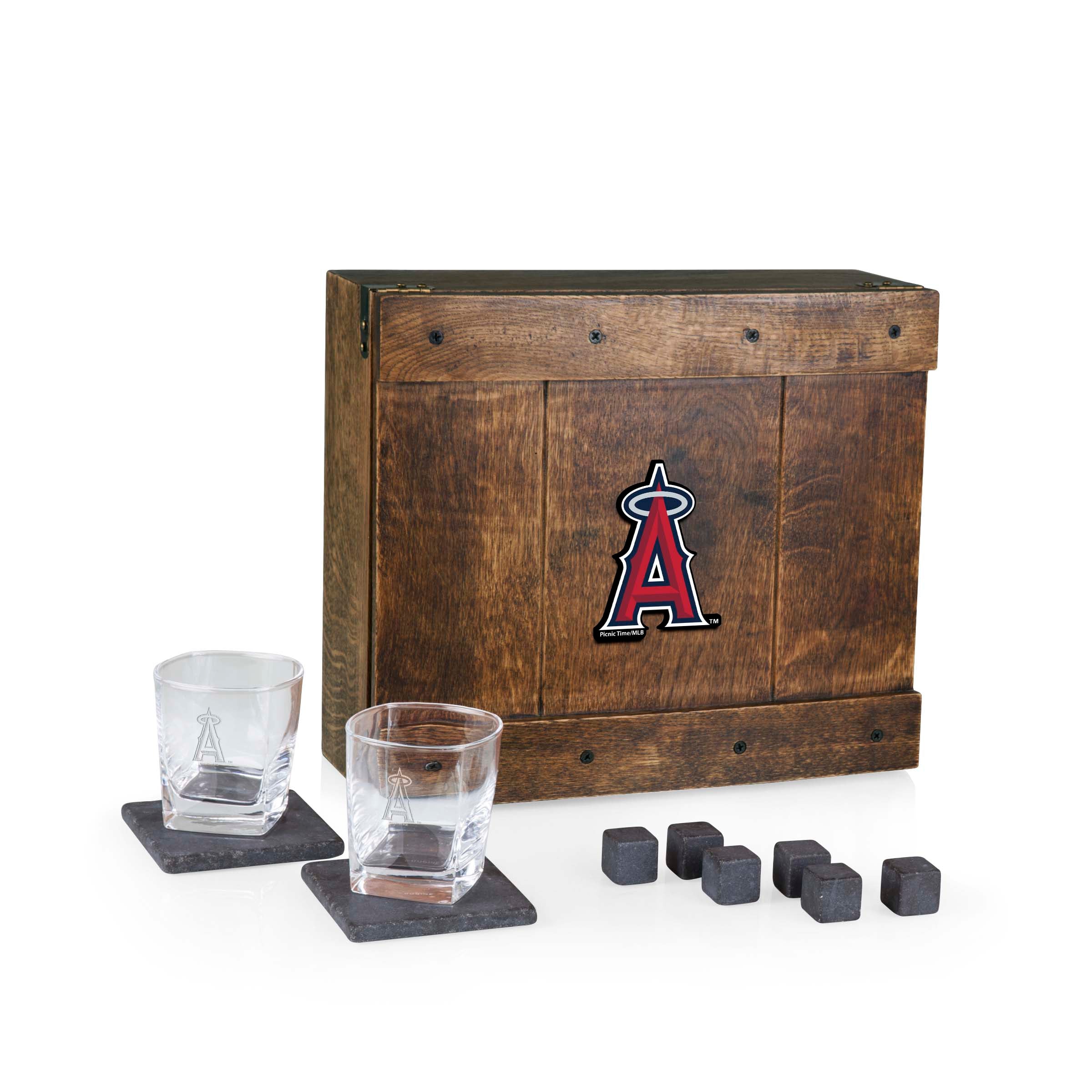 Los Angeles Angels - Whiskey Box Gift Set