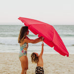 Oklahoma Sooners - 5.5 Ft. Portable Beach Umbrella