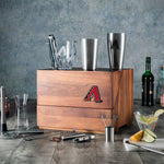 Arizona Diamondbacks - Madison Acacia Tabletop Bar Set