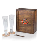 Chicago Bears - Pilsner Beer Glass Gift Set