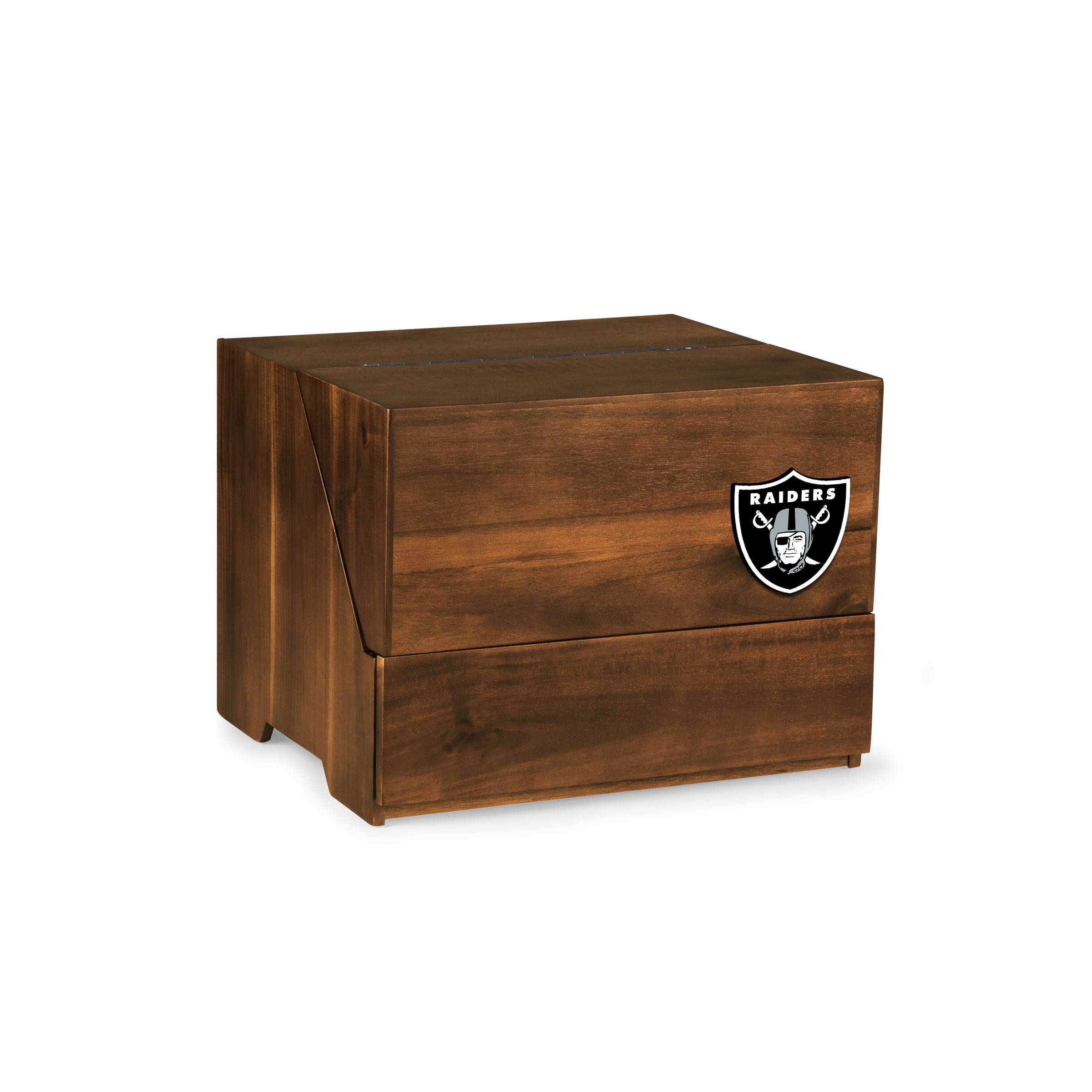 Las Vegas Raiders - Madison Acacia Tabletop Bar Set