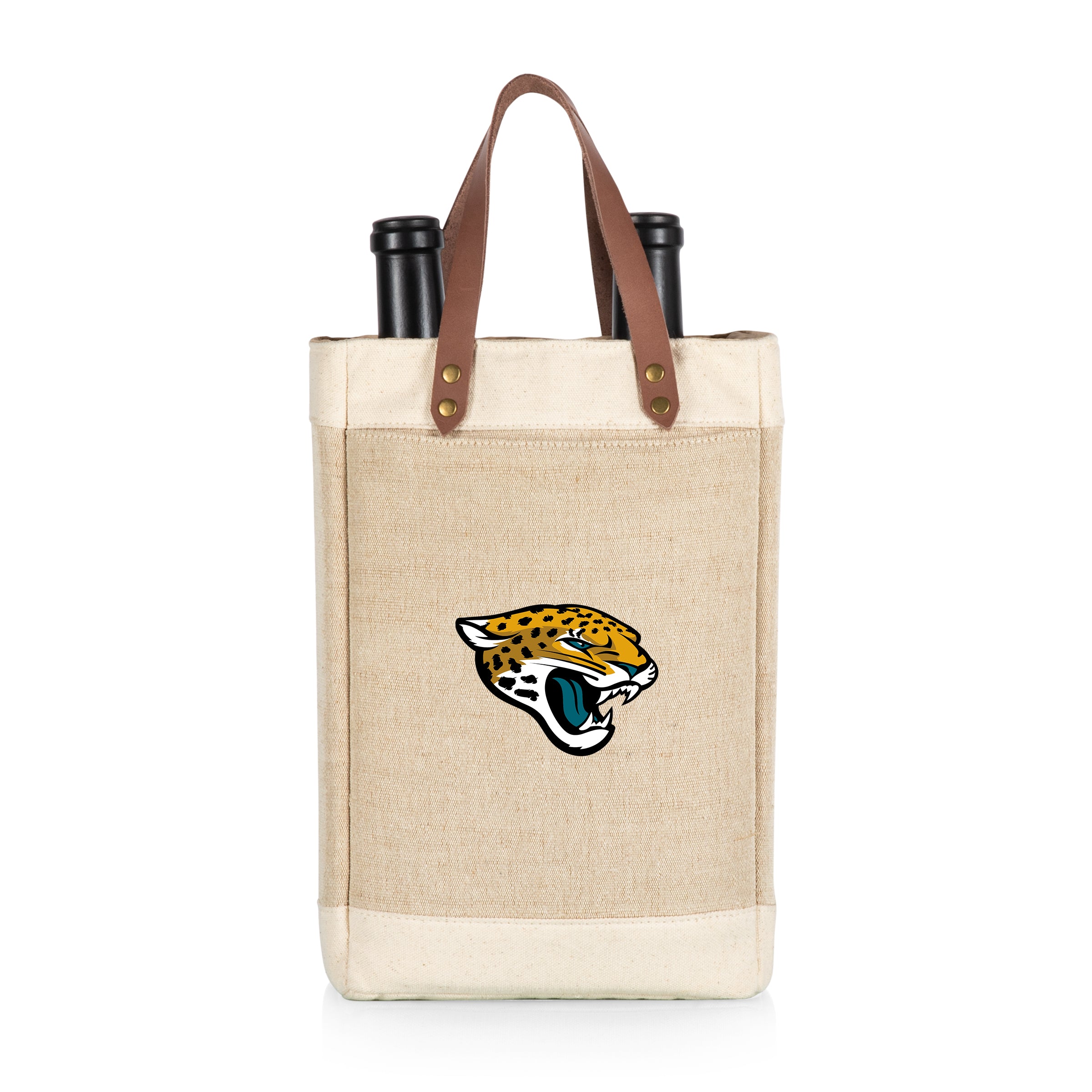 Jacksonville Jaguars - Pinot Jute 2 Bottle Insulated Wine Bag