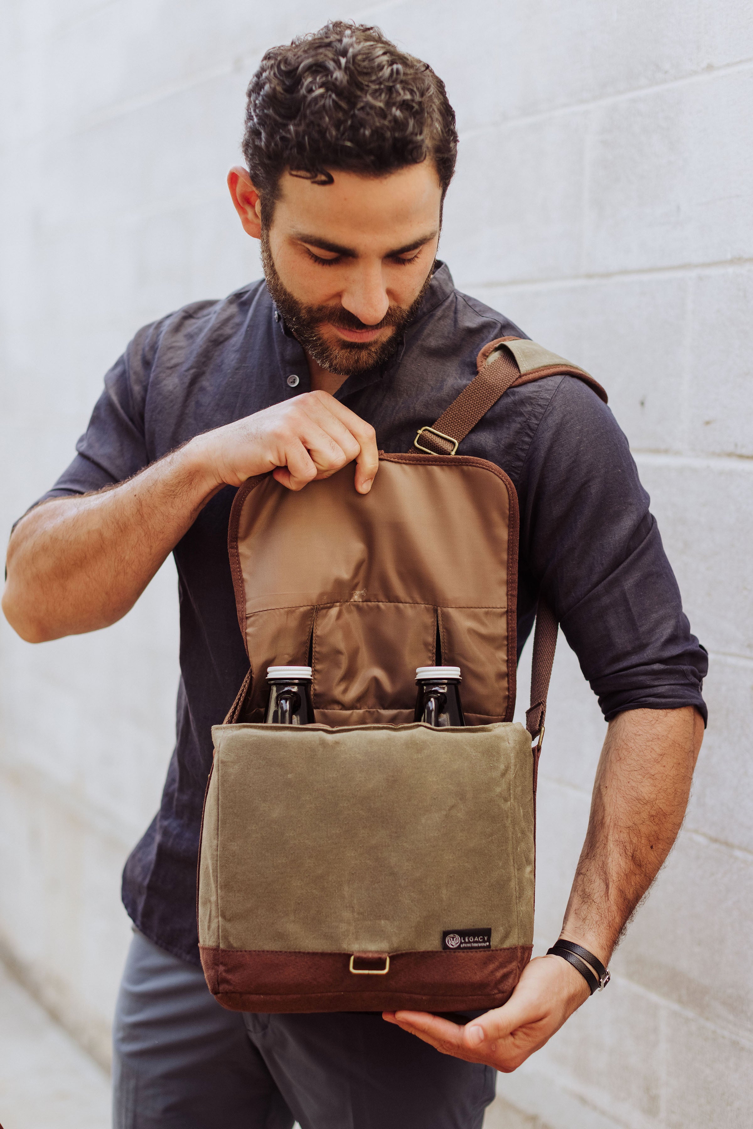 Insulated Double Growler Tote