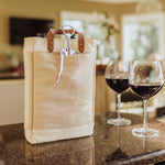 Green Bay Packers - Pinot Jute 2 Bottle Insulated Wine Bag