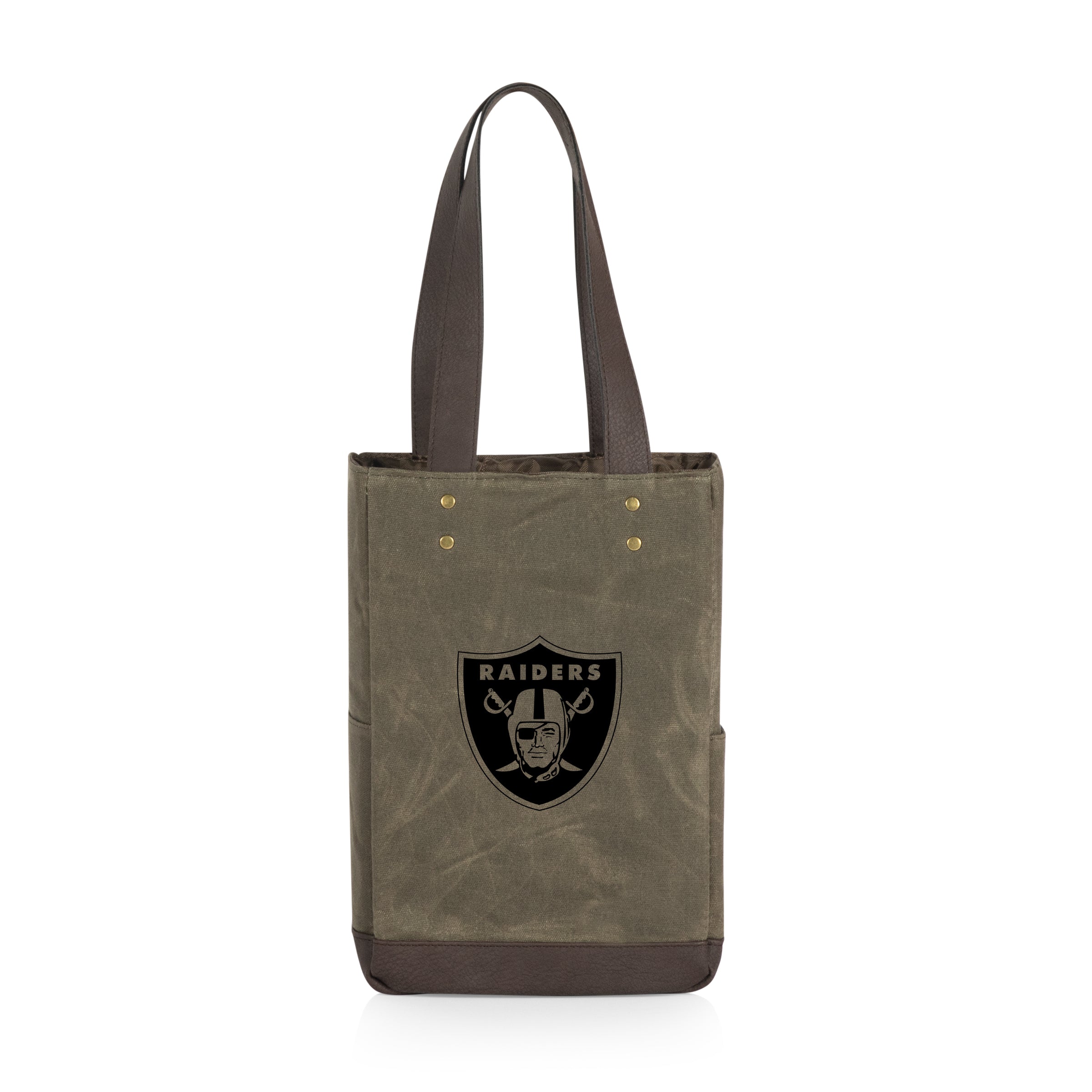 Las Vegas Raiders - 2 Bottle Insulated Wine Cooler Bag