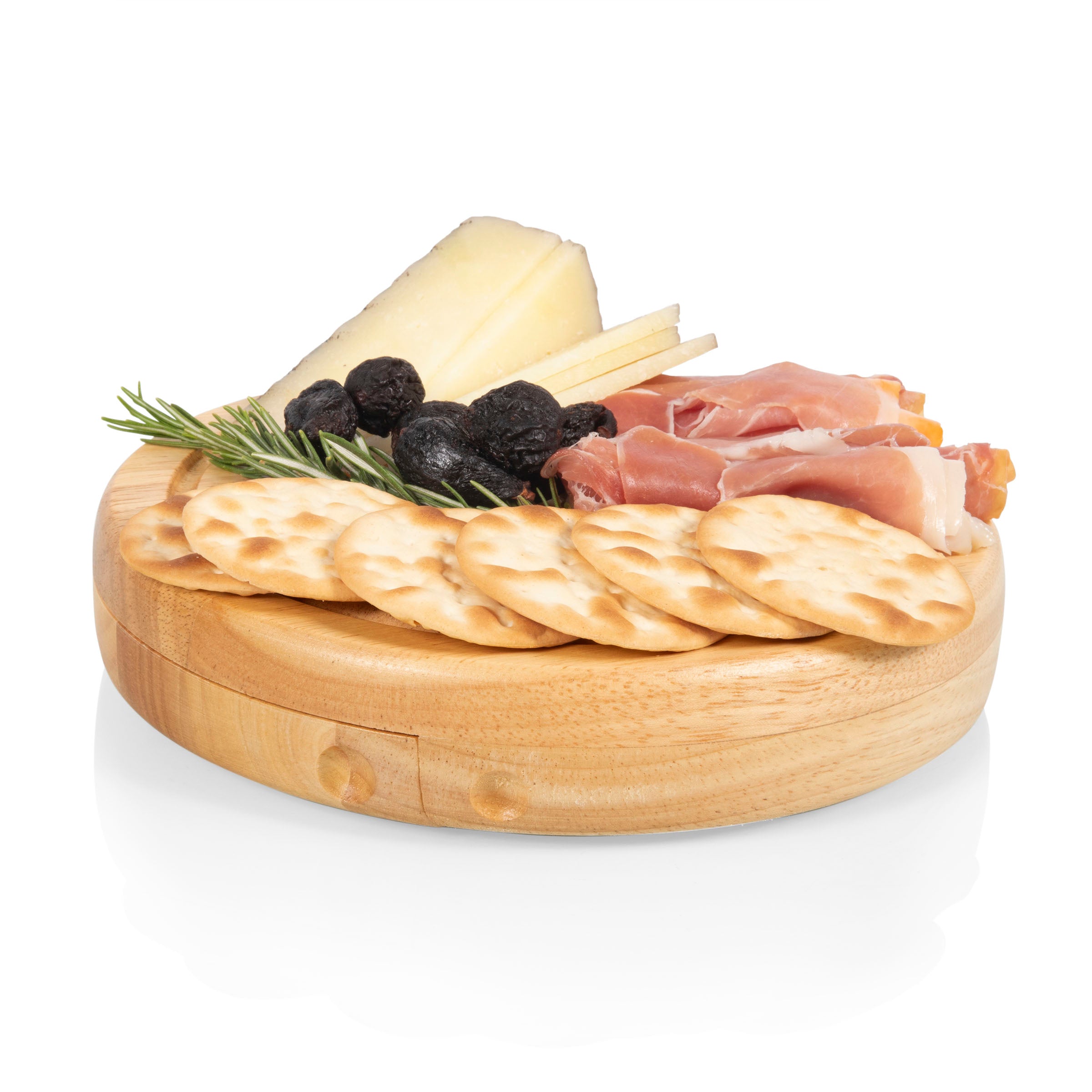 Ole Miss Rebels - Brie Cheese Cutting Board & Tools Set