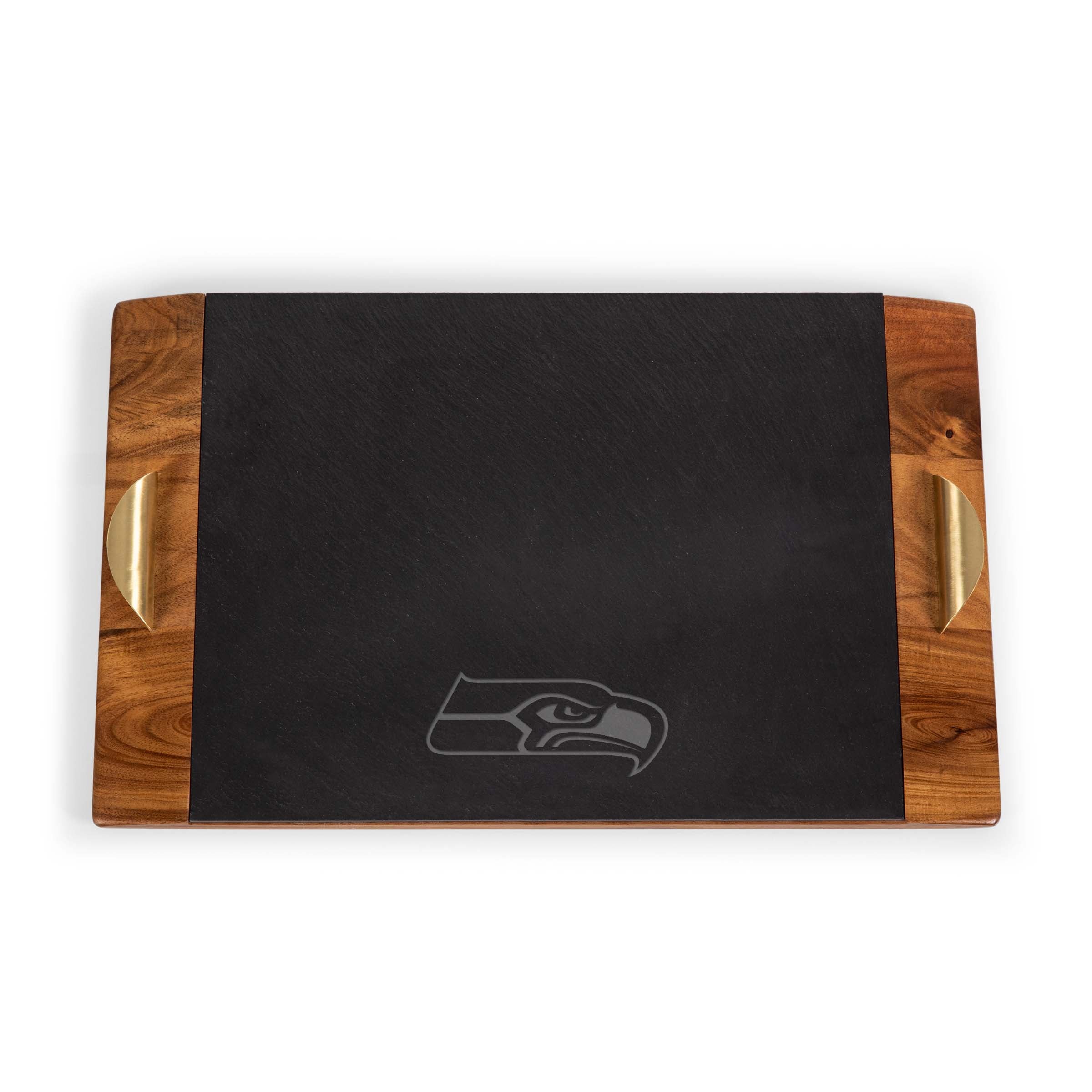 Seattle Seahawks - Covina Acacia and Slate Serving Tray