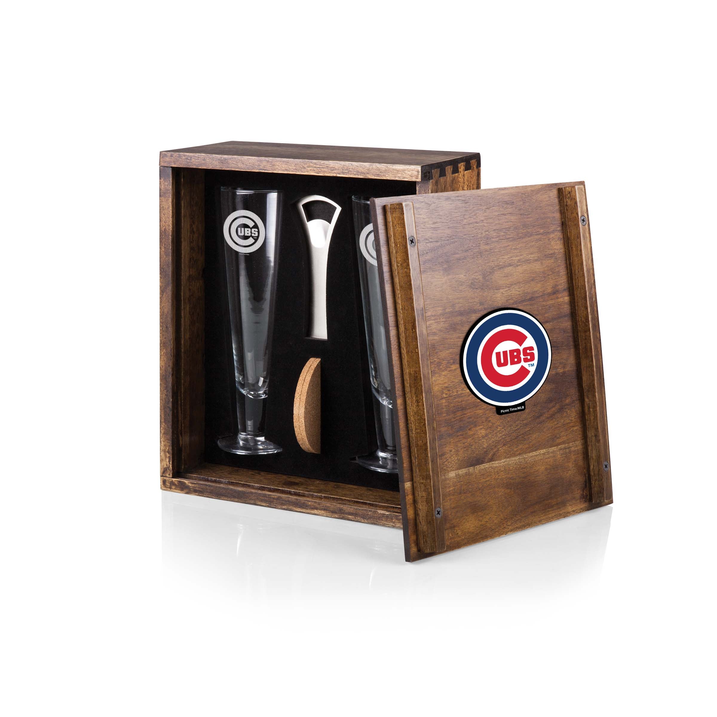 Chicago Cubs - Pilsner Beer Glass Gift Set