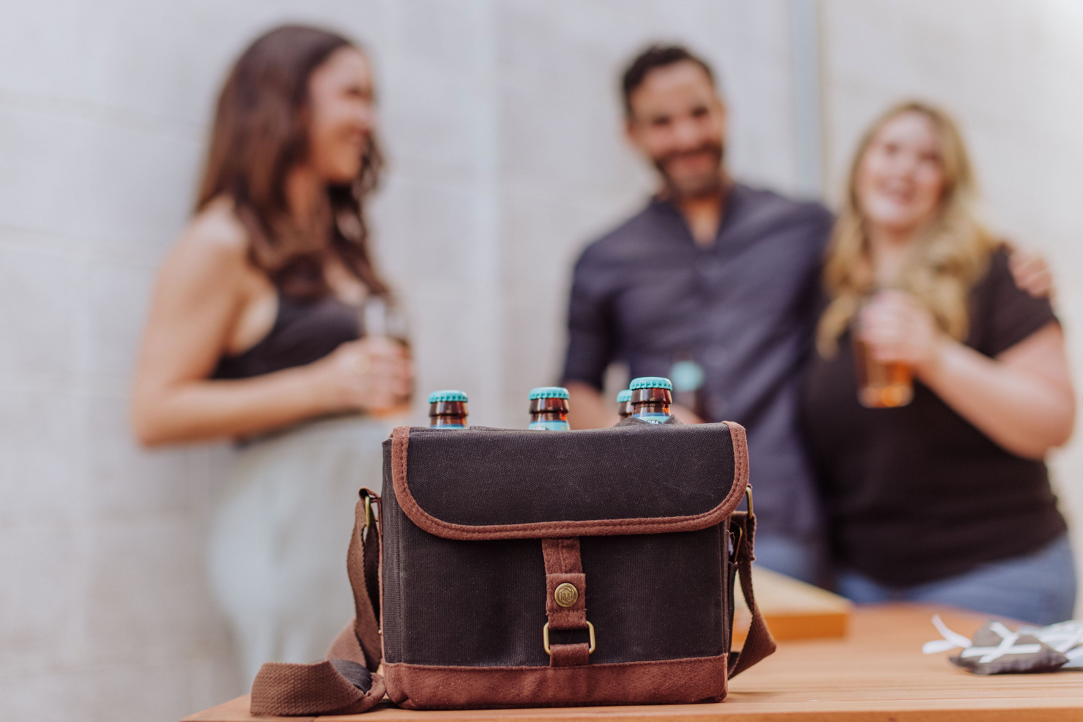 New York Giants - Beer Caddy Cooler Tote with Opener