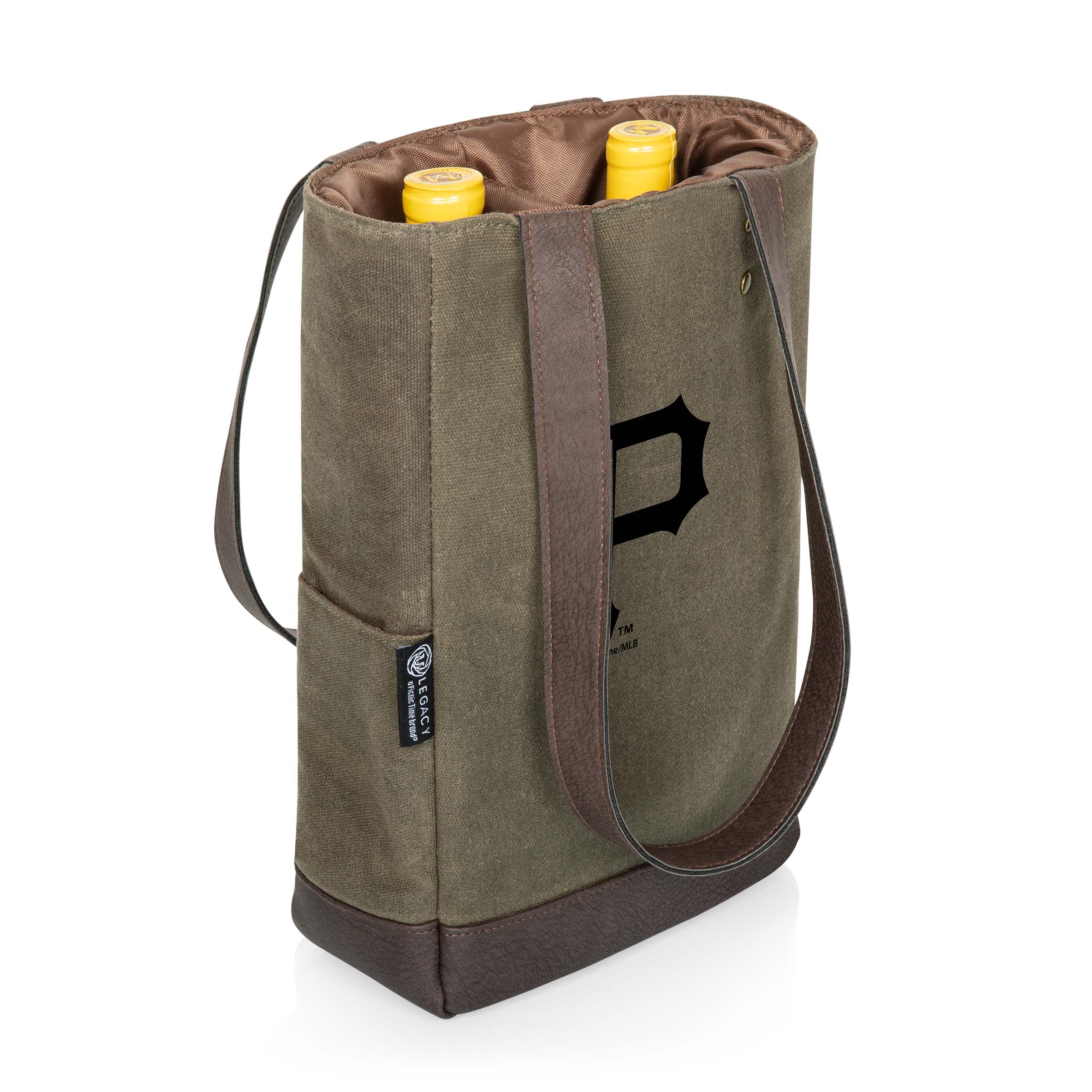 Pittsburgh Pirates - 2 Bottle Insulated Wine Cooler Bag