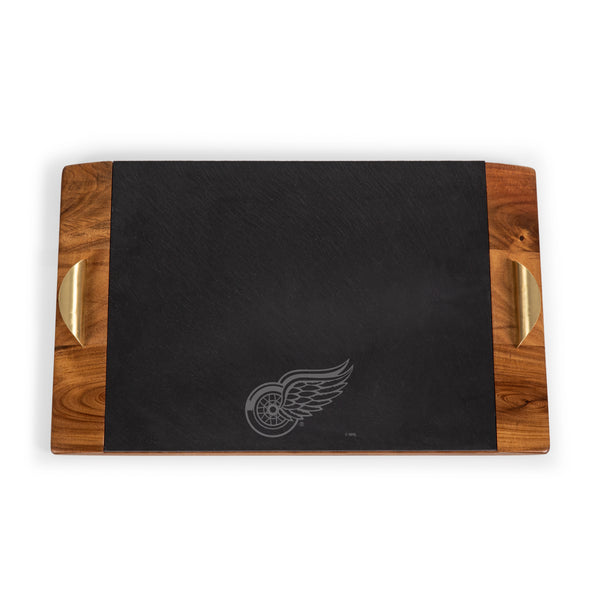Detroit Red Wings - Covina Acacia and Slate Serving Tray