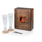 Baltimore Orioles - Pilsner Beer Glass Gift Set