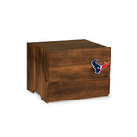 Houston Texans - Madison Acacia Tabletop Bar Set