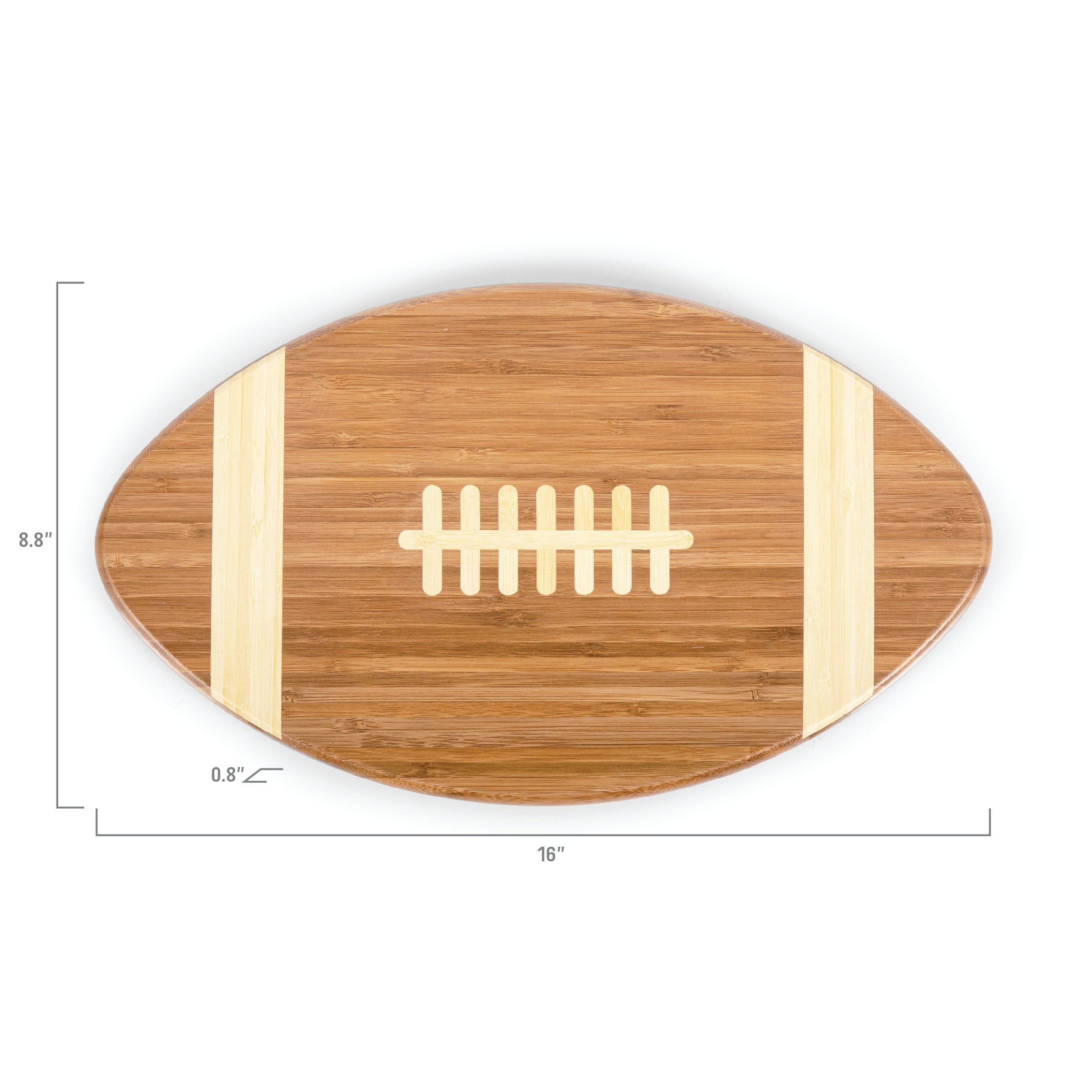 Iowa Hawkeyes - Touchdown! Football Cutting Board & Serving Tray