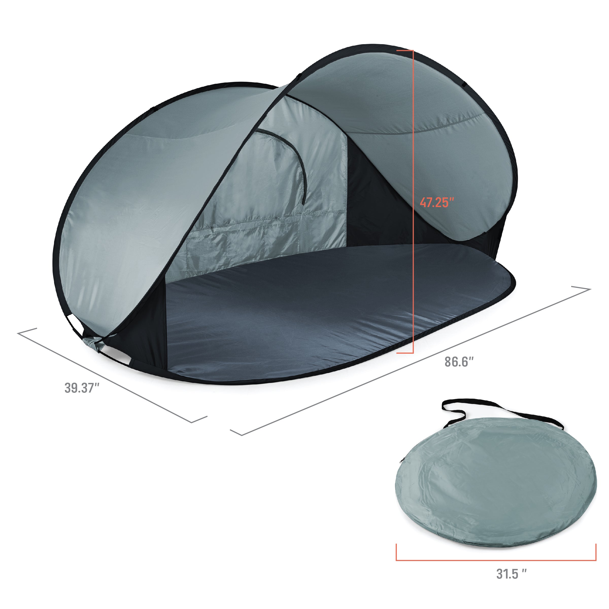 Las Vegas Raiders - Manta Portable Beach Tent